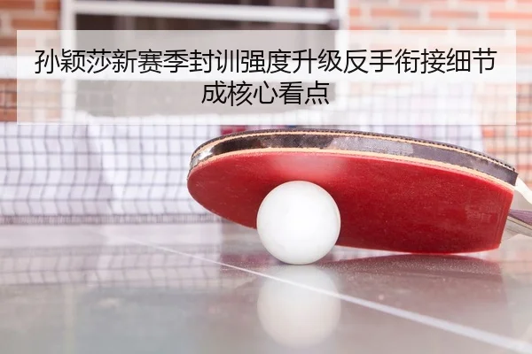孙颖莎新赛季封训强度升级反手衔接细节成核心看点